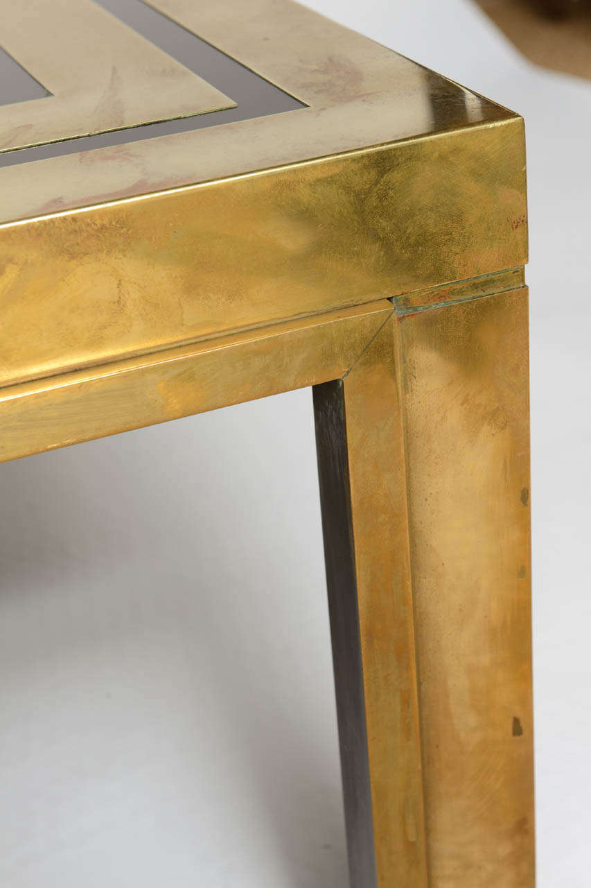 Romeo Rega Brass and Lacquered Cocktail Table 4