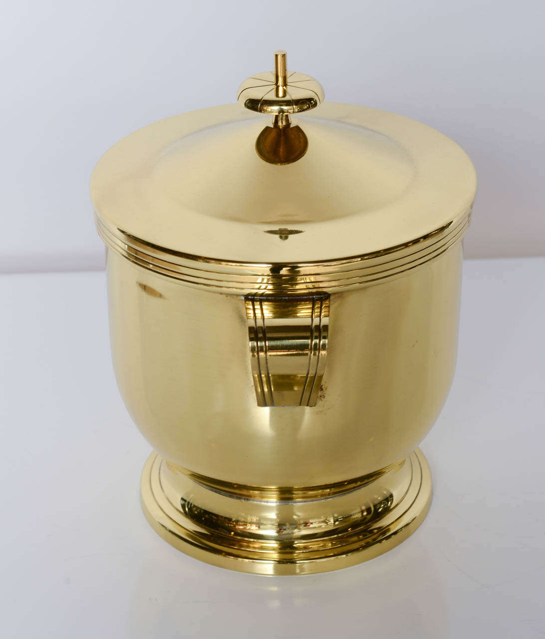 Tommi Parzinger Polished Brass Ice Bucket