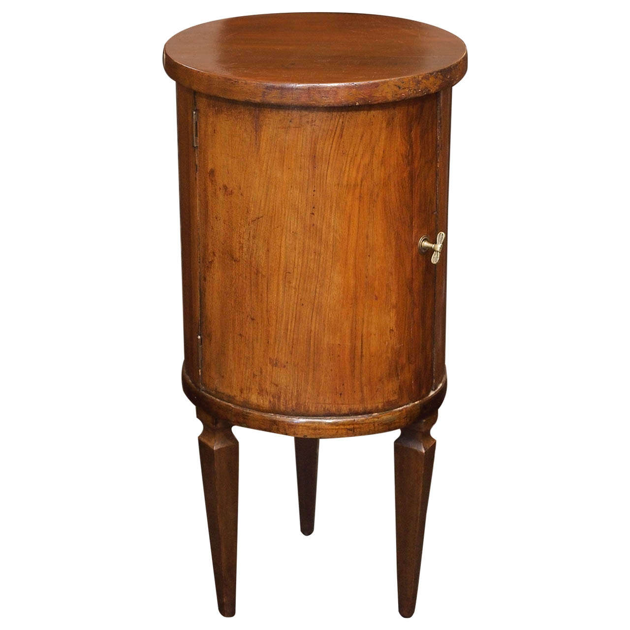 Italian Cylinder Side Commode For Sale