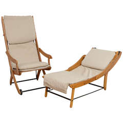 Vintage Champane Vico Magestretti   Chairs or Chaise Lounges conversions