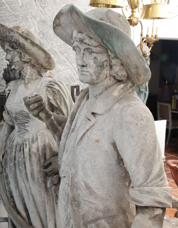 Statue of Shepherd & Shepherdess 3