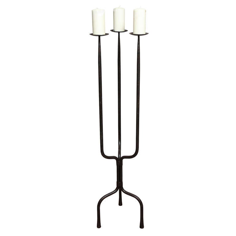 Iron Candelabra For Sale