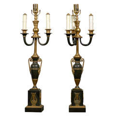 Pair of Empire Lamps 6