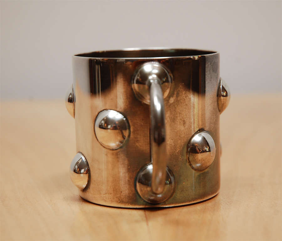 Argentine Silver Plated Child's Cup by Ettore Sottsass for Swid Powell