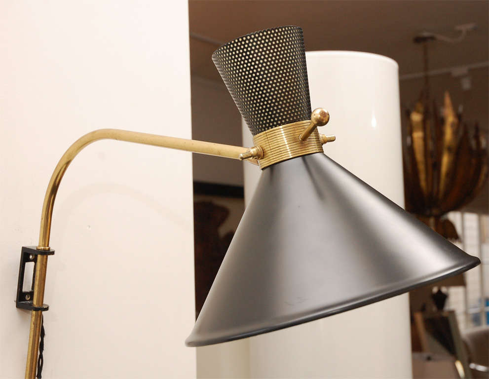 Pierre Guariche Swing Arm Light Sconce
