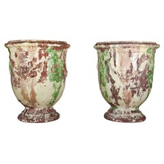 Large Pair Of Anduze Urns