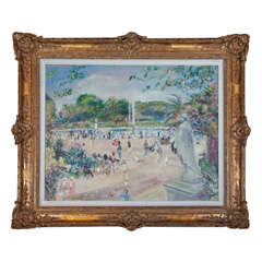 "Luxembourg Gardens" by Lucien Adriou