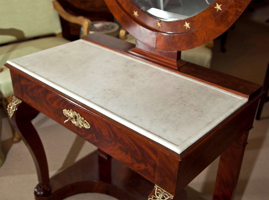 French Charles X Dressing Table For Sale 3