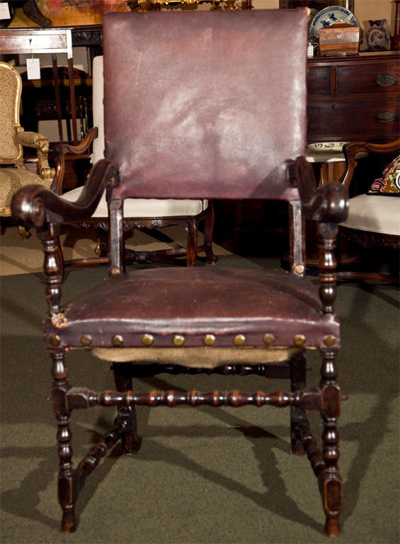 17th century armchair