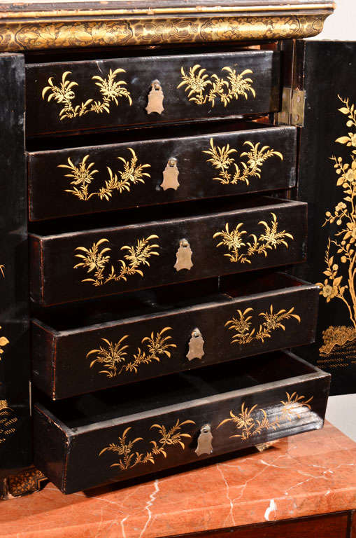 Miniature Chinese Lacquer Chest 2