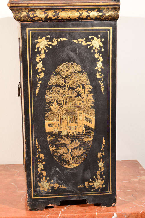 Miniature Chinese Lacquer Chest 8