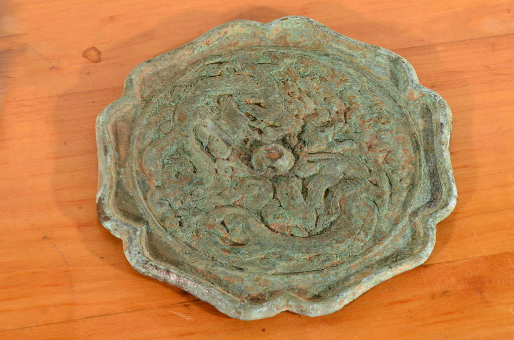 18th Century and Earlier Chinese Bronze Mirror