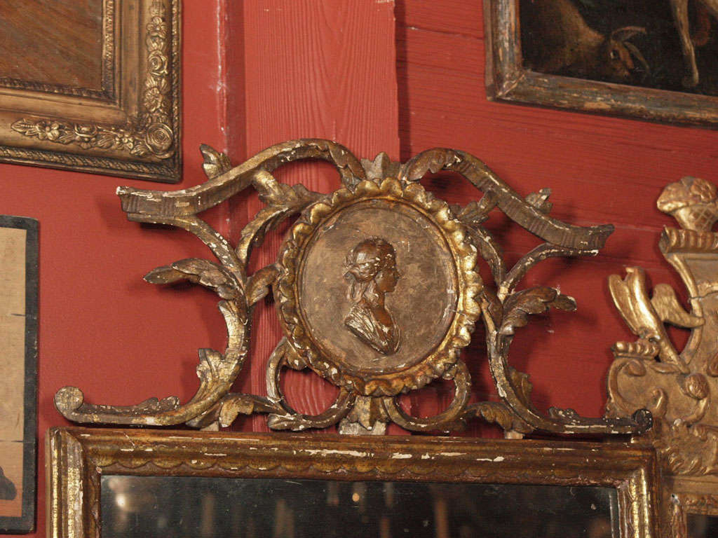 Gilt Italian Mirror For Sale