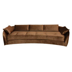 Glamorous Silk Velvet Sofa