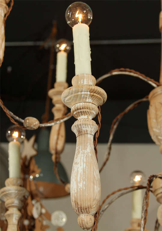 amazing wooden chandelier 1