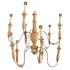 amazing wooden chandelier