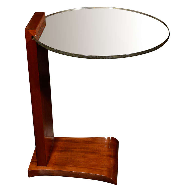 End Table by Jules Leleu, France, 1930s For Sale