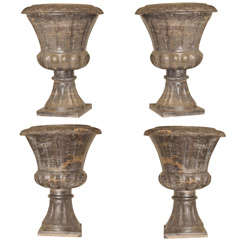 Set of Four Monumental Vases from Neoclassical Period, Probably English