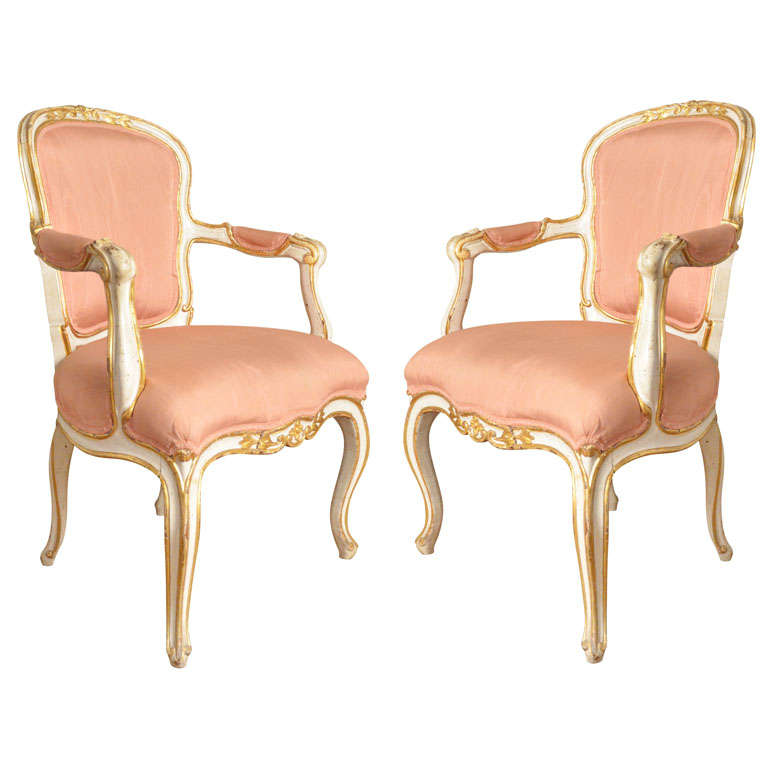 Set of Four Armchairs at 1stdibs