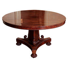 A George Iv Rosewood Center Table