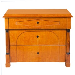 A Three-Drawer Biedermeier Berliner Commode