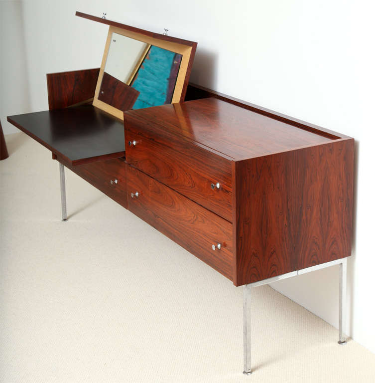 Mid-Century Modern 1960s Vanity Cabinet by Joseph André Motte