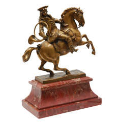 Bronze Sculpture on a Marble Base by Hans Müller 10