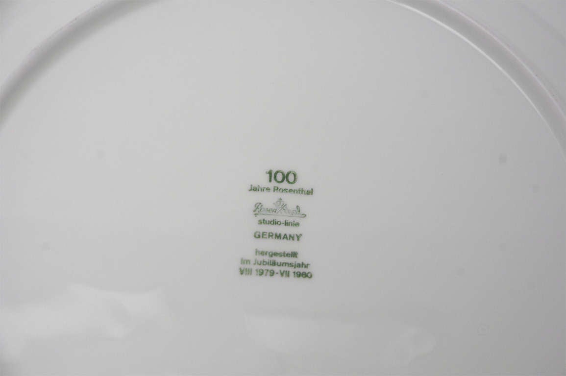 Service for Eight 100th Anniversary Dinnerware by Rosenthal Studio-Line 3