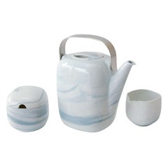 Retro Tea Service in Queensberry Marble Pattern by Rosenthal Studio-Line