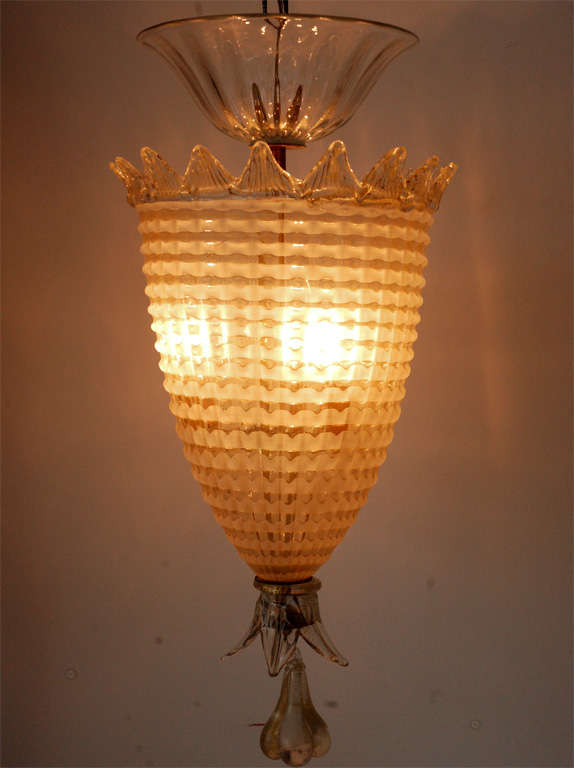 Murano Glass Hanging Pendant by Barovier