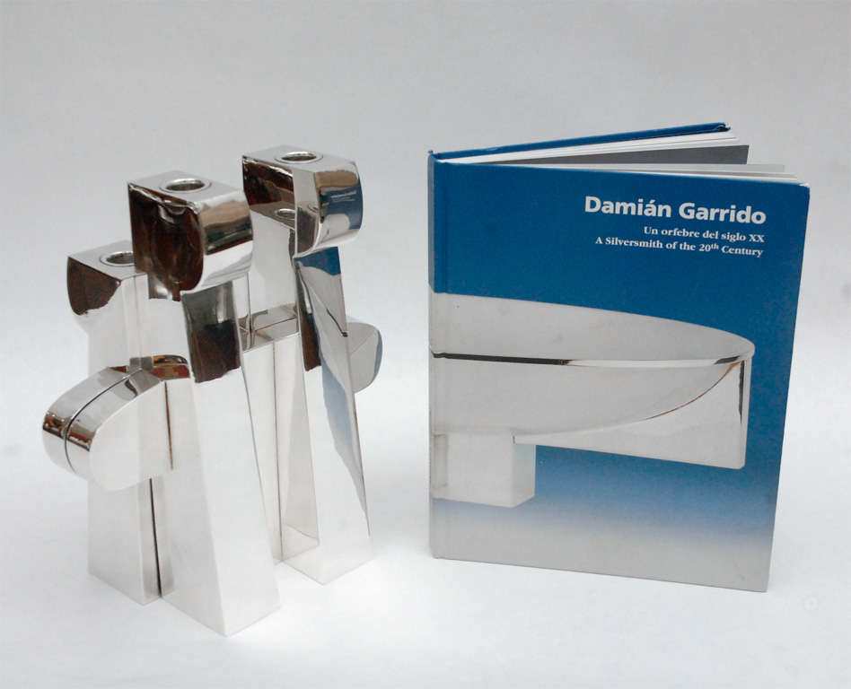 Sterling Silver Candelabra by Damian Garrido 4