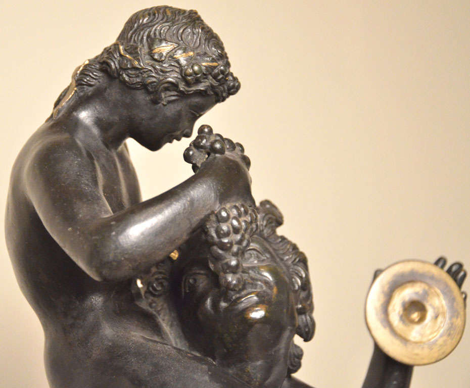 Neoclassical Bronze Sculpture In Excellent Condition For Sale In Florence, IT