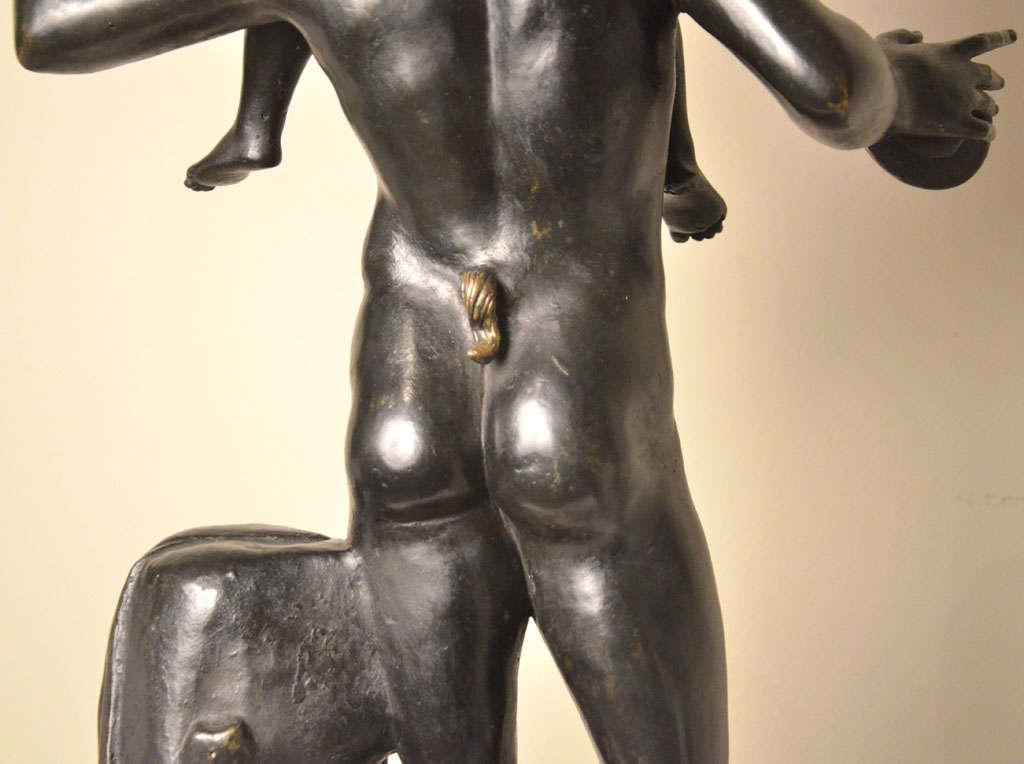 Neoclassical Bronze Sculpture For Sale 2