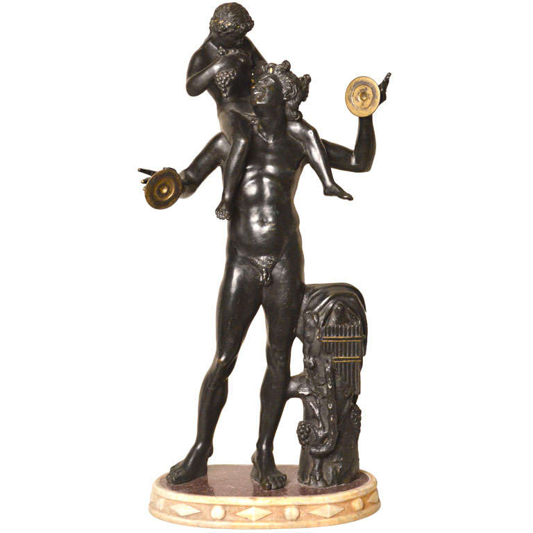 Neoclassical Bronze Sculpture For Sale