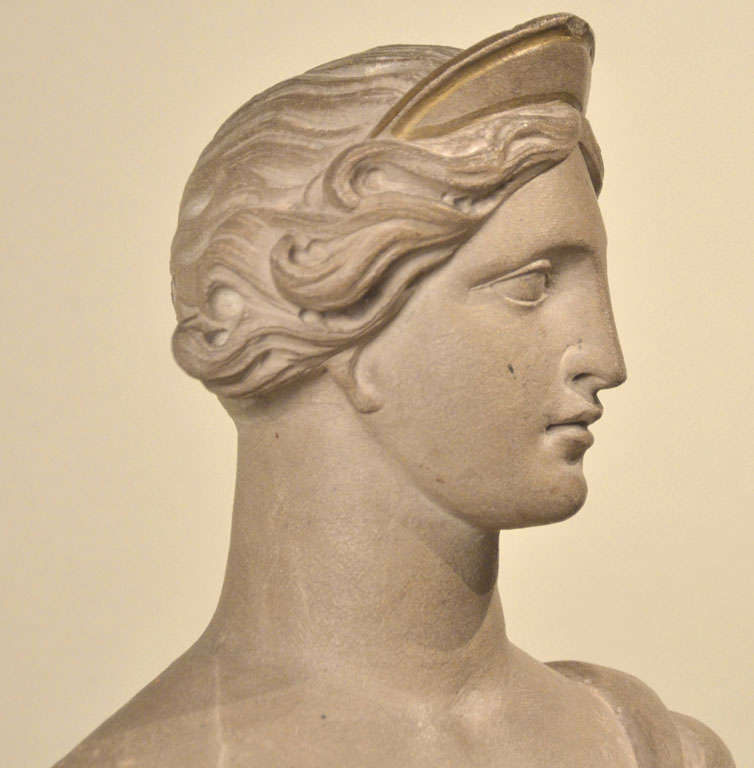 Pair of Neoclassical Figures of Bacco and Diana In Excellent Condition For Sale In Florence, IT