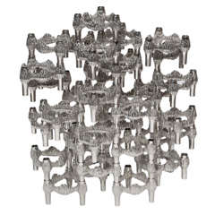 Fabulous Quist Stackable Brutalist Candelabra
