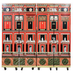 Piero Fornasetti Pompeiana Folding Screen 11