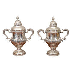 An Irish George III pair of cup and covers by John Lloyd of Dublin