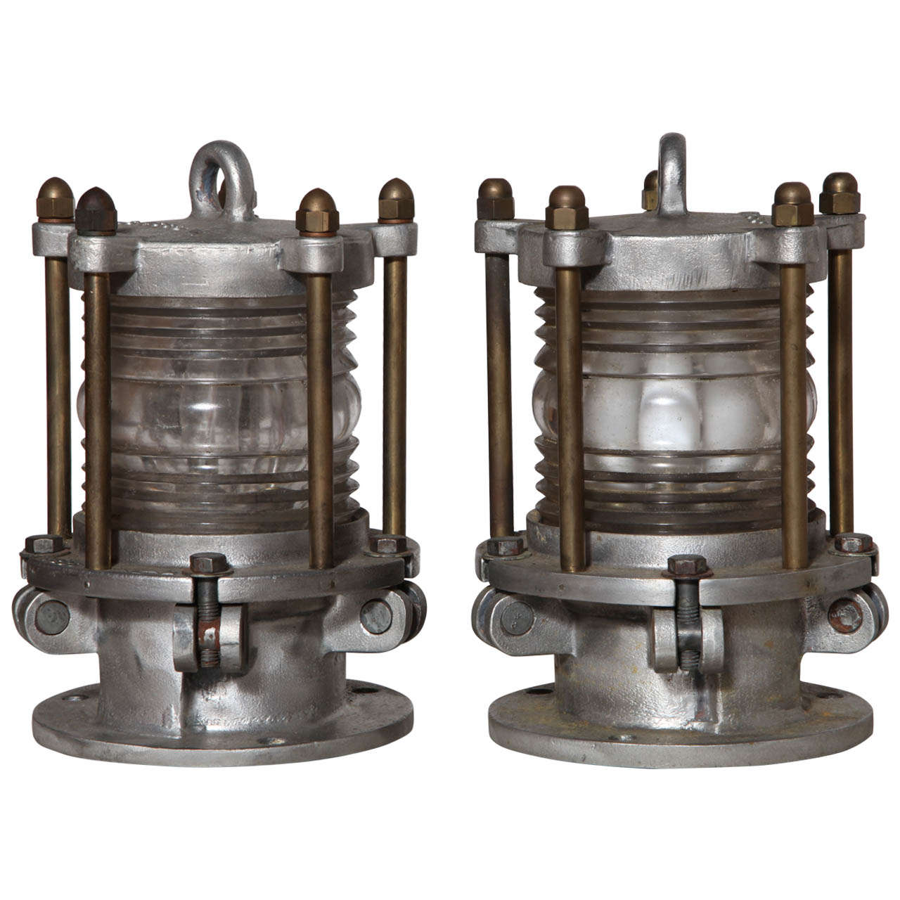 pair of WWII Submarine Lights at 1stDibs