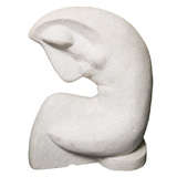 Modernist marble statue