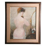 Nude painting of woman