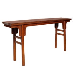 Long and Narrow Chinese Table