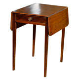 c. 1820 English Mahogany Pembroke Table