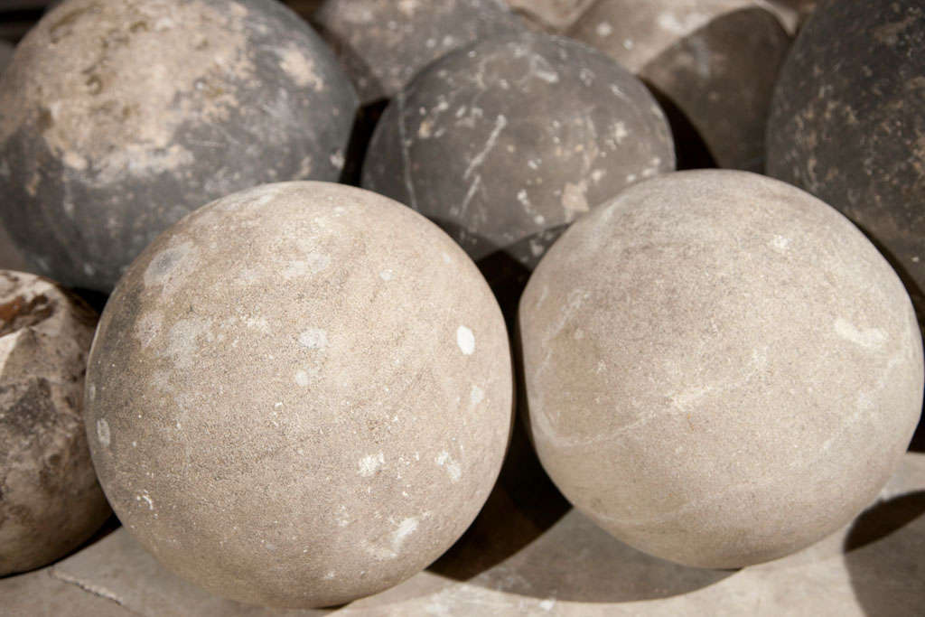 reclaimed stone balls