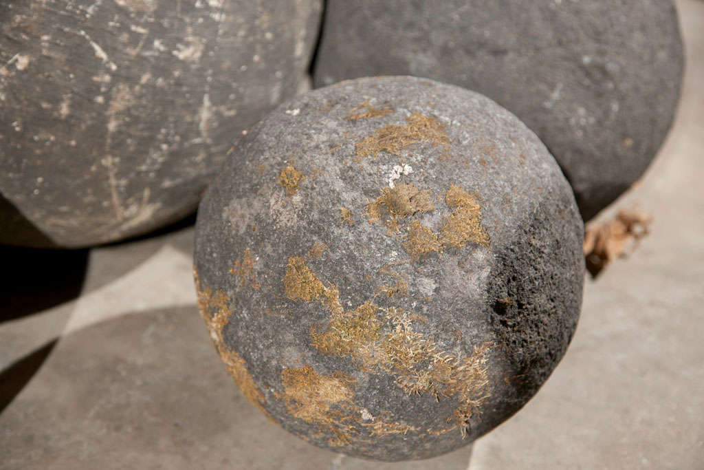 carved stone balls for sale