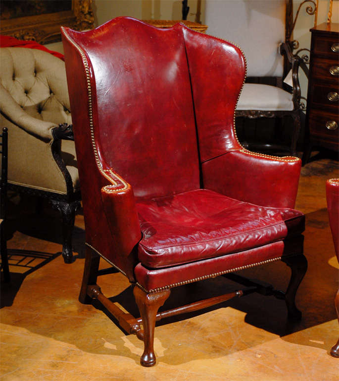 Pair of American Wing Chairs 1