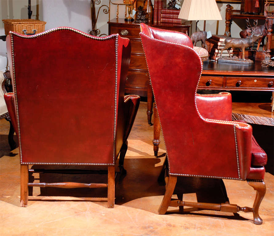 Pair of American Wing Chairs 3
