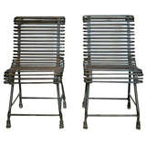 French Iron Chairs Ca 1920