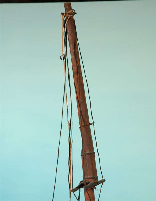 Vintage Swedish Boat Model