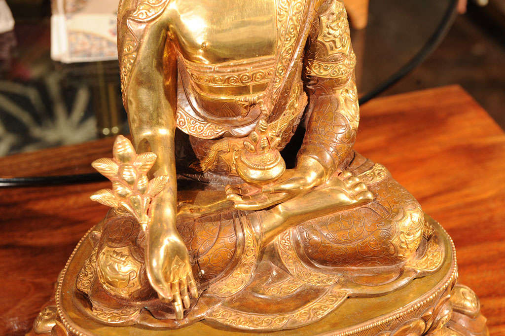 Contemporary Tibetan Healing Buddha